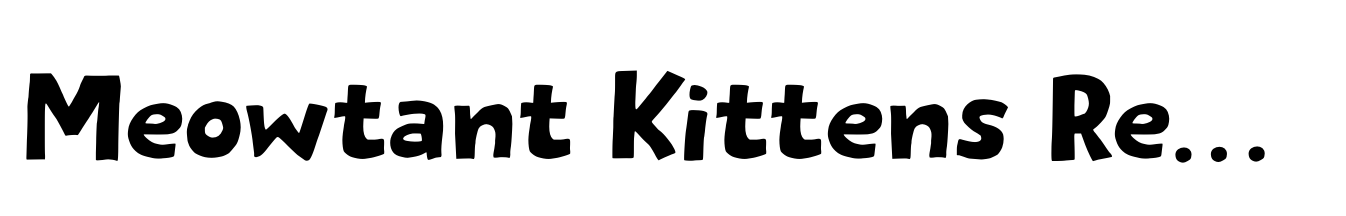 Meowtant Kittens Regular